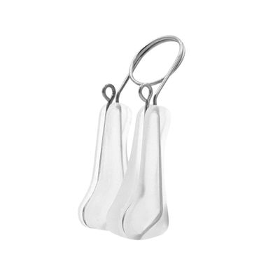 FOMIYES 2pcs Nose Lifting Shaper Clip for Women Girls Beauty Tool Nose Bridge Straightener Studs Shaped