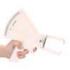 Body Fat Caliper, Body Fat Measuring Device, Body Fat Caliper Tape Kit for Women and Men (White) view 1