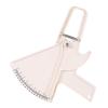 Body Fat Caliper, Body Fat Measuring Device, Body Fat Caliper Tape Kit for Women and Men (White) view 2