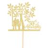 Dcokska 50th Anniversary Cake Toppers,50Birthday Party, 50th Wedding Anniversary-Decoration Supplies view 2
