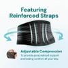 OPPO Back Stabilising Support Brace with Adjustable Straps & Stays for Lower Back Weakness, Muscle Strains, Ligament Sprain, Slipped Disc, Pain Relief. Breathable Material for Comfort (Large/X-Large) view 3