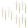 Beavorty 12pcs Toothbrushes Boy Girl Training Silicone Toothbrush Suction Base Months view 1