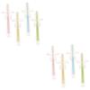 Beavorty 8pcs Silicone Toothbrush for Boy Girl Months Suction Base Soft Bristles Boy Girl Training Toothbrush and Year Old view 1