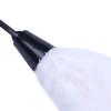 Fvoagaou 1pc Fashion Turkey Duster with Black Plastic Handle Cleaning Tool(white) 35cm view 3