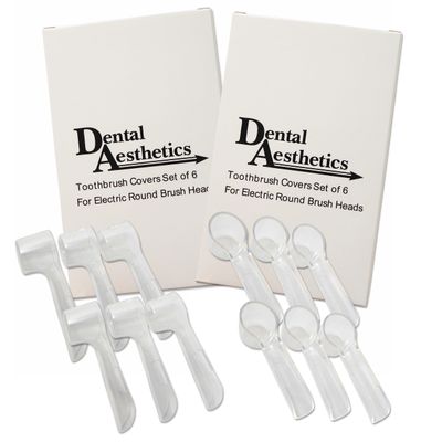 12 Electric Toothbrush Covers ~ Case Compatible with Oral B Toothbrush Round Heads