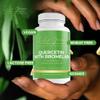 Lily Green High Strength Quercetin & Bromelain Supplement | 1200mg Per Serving Immune Support & Antioxidant Supplement | 60 Vegan Capsules of Quercetin with Bromelain | No Artificial Additives view 4
