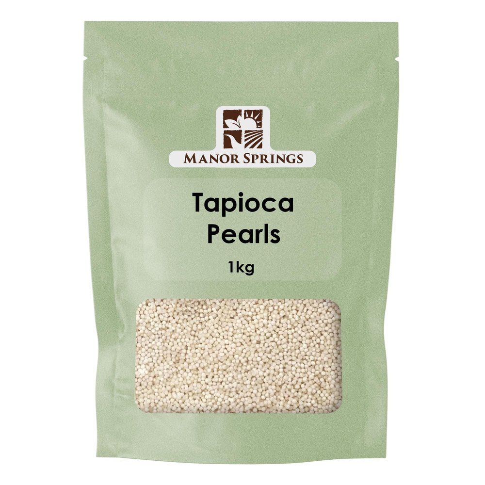 Tapioca Pearls 1kg by Manor Springs