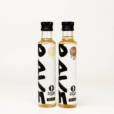 Rave Coffee Syrup Twin Combo Pack 2 x 250ml - 1 x Vanilla 1 x Hazelnut