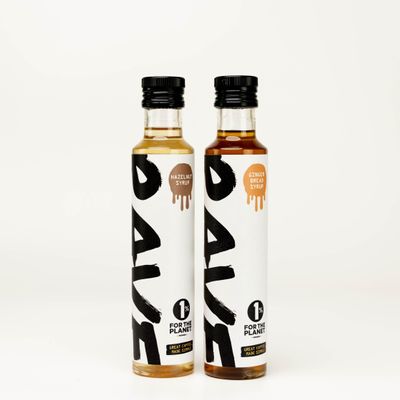Rave Coffee Syrup Twin Combo Pack 2 x 250ml - 1 x Gingerbread 1x Hazelnut