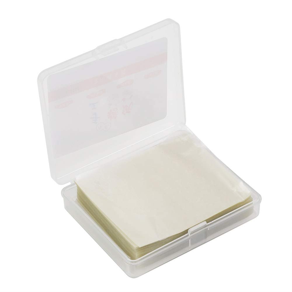 QANYEGN 500Pcs Edible Rice Paper, Nougat Paper, Edible Wafer Paper, Handmade Candy Wrapping Sheets for Sweets Decorating