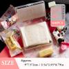 QANYEGN 500Pcs Edible Rice Paper, Nougat Paper, Edible Wafer Paper, Handmade Candy Wrapping Sheets for Sweets Decorating view 2