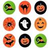 24 x Halloween edible paper cupcake toppers wafer rice fairy paper halloween party cake decorations view 1