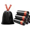 10L Black Bin Bags 225 Counts Biodegradable Trong Recycling Eco Liners Binbags Sacks Heavy Duty for Bathroom Kitchen Bedroom view 2
