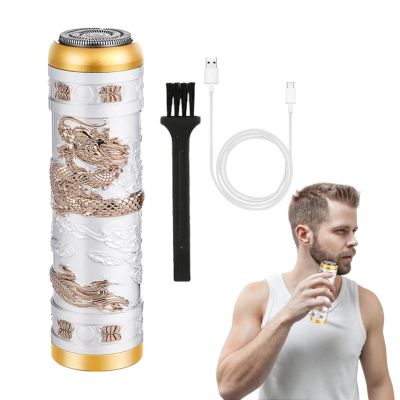 Beard Trimmer for Men, Stainless Steel Electric for Men, Electric Shaver with Charging Cable, Professional Electric Shavers, Beard Trimmer for Smooth Shaving