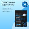 Nutravita Taurine Supplement 1500mg - 180 High Strength Taurine Tablets - Vegan Amino Acids Taurine Nutritional Supplements - Powder Alternative - Sports Supplement for Men & Women - Made in The UK view 2