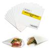 [1000 Pack] Greaseproof White Paper Bags for Food - (7'' x 7'') Eco-Friendly & Biodegradable White Sandwich Bags for Snacks, Lunch - Ideal for Sweets & Food - Carbon Neutral Packaging view 1