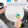 Scrub Daddy Dish Daddy Wand & Refill Heads, Soap Dispensing Dish Brush, Texture Changing Washing Up Sponge With Liquid Handle, Handle Sponge and Built-in Scraper & Scrubbing Head, Drip stand, Yellow view 4