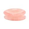 OCTAZI - Rose Quartz Healing Crystal Thumb Stone Worry Stones Hand Carved Palm Gemstone Crystal Chakra Pocket Worry Stone for Anxiety, Meditation Reiki - Oval Shaped view 3