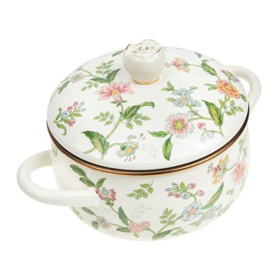 Enamel Saucepan Cooking Utensils Metal Mini Essentials Enamel Soup Saucepan Cast Iron Enamelled Cookware Multipurpose Stockpot Baby Food Saucepan Pot Enamel