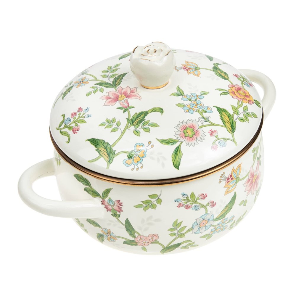 Enamel Saucepan Cooking Utensils Metal Mini Essentials Enamel Soup Saucepan Cast Iron Enamelled Cookware Multipurpose Stockpot Baby Food Saucepan Pot Enamel