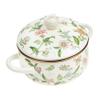 Enamel Saucepan Cooking Utensils Metal Mini Essentials Enamel Soup Saucepan Cast Iron Enamelled Cookware Multipurpose Stockpot Baby Food Saucepan Pot Enamel view 1
