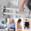 AIZYR Toilet Grab Bar Foldable Safety Handrail Anti-Slip Support Rail, Shower Assist Aid Grab Bar for Elderly Pregnant Women Disabled view 2