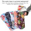 5 Pcs Cloth Napkins, Washable Sanitary Napkins, Reusable Bamboo Menstrual Pads, Feminine Cloth Sanitary Pads for Teenage Women, S(B-Multicolor) view 3