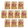 Gusto Pufuleti 45g, Salty Plain Corn Puffs, Romanian Corn Snack, Delicious Salted Corn Flips (Gusto Pufuleti 45g, 10 Pack) view 1