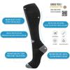fenglaoda Compression Socks for Women Men Circulation 20-30 mmHg Cute Fun Support Socks For Nurse, Pregnancy, Travel, Flight, 16-3pairs-sports-8, Small-Medium view 2