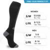 fenglaoda Compression Socks for Women Men Circulation 20-30 mmHg Cute Fun Support Socks For Nurse, Pregnancy, Travel, Flight, 16-3pairs-sports-8, Small-Medium view 3
