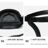 2 set of Full Face Shield Removable Filter Plug Anti Fog for Kitchen Restaurant black, 185 x 170 x 110mm view 3