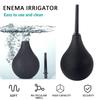 BAIYSFFG Enema Bulb Douche for Men & Women, Reusable Cleaning Silicone Slim Nozzle Douche, Safe Comfortable Rubber Washing Cleaning Douche Kit,160 ML, Black view 2