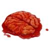 Zombie Brain 120g - Halloween sweets/Candy - Strawberry Flavour Gummy Sweet in Candy Liquid (1) view 2