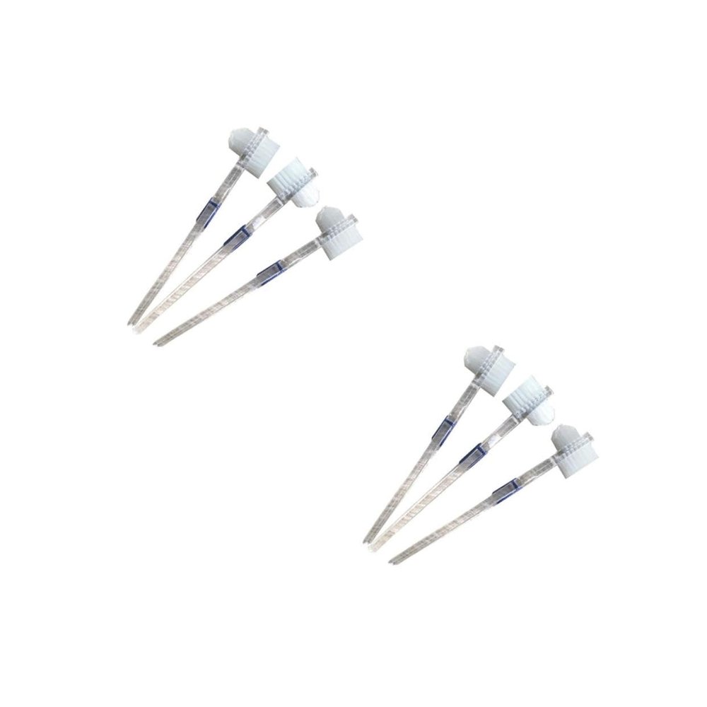 Healeved 2pcs Brush False Teeth Cleaning Brush Double Sided Toothbrush for Artificial Teeth Cleaning Tool for Travel Use