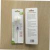 Healeved 2pcs Brush False Teeth Cleaning Brush Double Sided Toothbrush for Artificial Teeth Cleaning Tool for Travel Use view 2