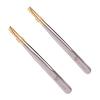 Beavorty 2pcs Creative Eyebrow Tweezers Clamps Flat Oblique Mouth Easy to Use for Eyebrow Shaping Lash Application view 1