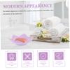 6 Pcs Soap Box Bamboo Soap Dish Bathroom Soap Eucalyptus Shower Soap Holder Soap Dish for Shower Soap Bar Holder for Shower Soap Rest Flexible Drain Rack Silica Gel view 4