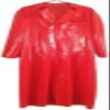 Latex Rubber Anzug Mantel Gummi Rot Long Trench Coat,Custom Color,S view 2
