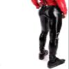 GOCTRN Handmade Black Latex Gummi Rubber Men Jeans Pants Slim 4 Pockets Customized with Front Zip,White,XXL view 3