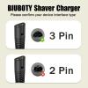 BIUBOTY 12V Charger Compatible with Braun Shaver Charger 2 Pin Power Cable UK Plug for Beard Trimmer Series 9 7 5 3 1 3040s 3020s 3010s 5514 5517 view 2