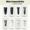 BIUBOTY 12V Charger Compatible with Braun Shaver Charger 2 Pin Power Cable UK Plug for Beard Trimmer Series 9 7 5 3 1 3040s 3020s 3010s 5514 5517 view 3
