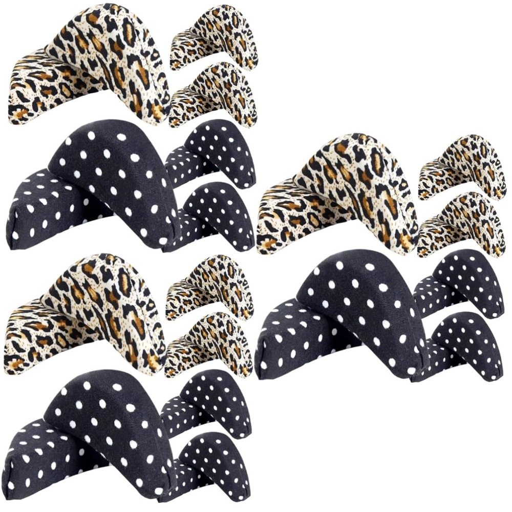 Beavorty 18pairs Toe Filler Inserts Unisex Soft Breathable Forefoot Pad Shoe Filler for Big Shoes for Women and Men