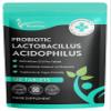 Acidophilus Lactobacillus Probiotic - 120 x 550 Million CFU Tablets - Supports Healthy Gut Microbiome & Digestion System - Reduce Bloating - Probiotic Supplements for Men & Women - Vegan and GMO Free view 1