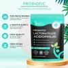 Acidophilus Lactobacillus Probiotic - 120 x 550 Million CFU Tablets - Supports Healthy Gut Microbiome & Digestion System - Reduce Bloating - Probiotic Supplements for Men & Women - Vegan and GMO Free view 2