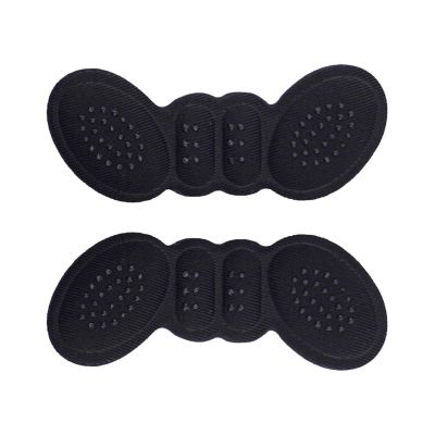 1 Pairs Heel Cushions Pads, Heel Grip Liner Cushion Slipless Soft Thicken Foot Protector Pad, for Women Men, Prevent Grind Feet, Fit and Comfort (Black)