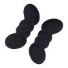 1 Pairs Heel Cushions Pads, Heel Grip Liner Cushion Slipless Soft Thicken Foot Protector Pad, for Women Men, Prevent Grind Feet, Fit and Comfort (Black) view 4