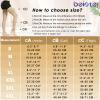 beister 15-20 mmHg Compression Stockings for Women & Men, Thigh High Medical Footless Graduated Compression Sleeves with Dot Silicone Band, Support Pressure Socks for Varicose Veins, Edema, DVT view 3
