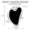 Gua Sha Facial Tools Black view 2