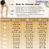 beister 15-20 mmHg Compression Stockings for Women & Men, Thigh High Medical Footless Graduated Compression Sleeves with Dot Silicone Band, Support Pressure Socks for Varicose Veins, Edema, DVT view 3