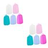 Alipis 10pcs Silicone Toothbrush Covers Portable Toothbrush Head Protectors Dust Caps for Travel Use Protects Heads from Bacteria and Damage view 1